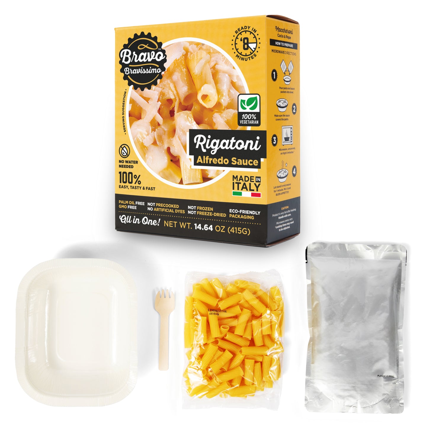 RIGATONI ALFREDO SAUCE