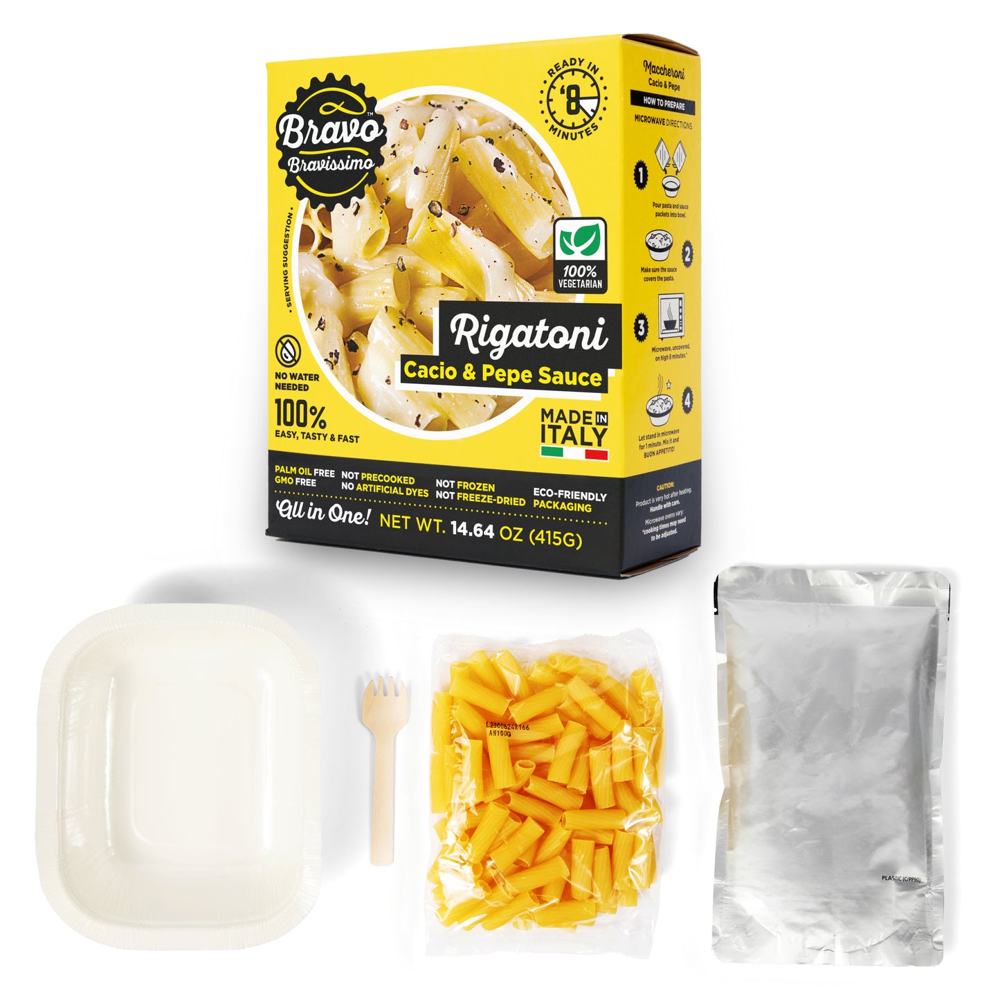 RIGATONI CACIO & PEPE
