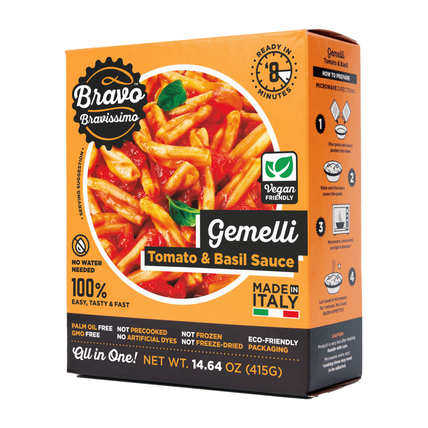 Gemelli Tomato & Basil (pack of 6)