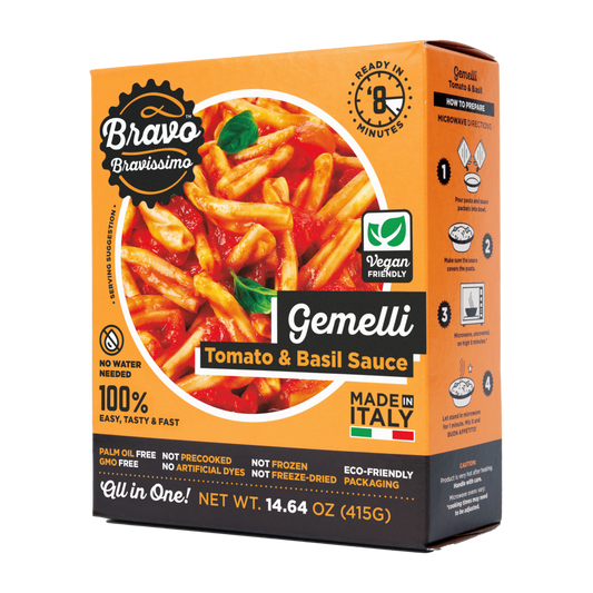 Gemelli Tomato & Basil (pack of 6)